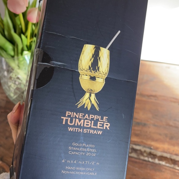 Godinger pineapple tumbler - Picture 3 of 4